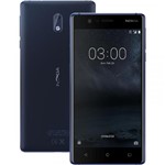 Ficha técnica e caractérísticas do produto Smartphone Nokia 3 Dual Chip Android 7.0 Tela 5 16GB 4G Camera 8MP - Azul