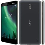 Ficha técnica e caractérísticas do produto Smartphone Nokia 2 Dual Chip Android 7.1 Tela 5.0 8GB Camera 8MP Bateria 4100mah - Preto