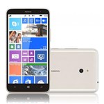 Ficha técnica e caractérísticas do produto Smartphone Nokia Lumia 1320 Desbloqueado Branco, Windows Phone 8, Tela 6", Wi-Fi, 4G, GPS, Câmera de 5MP e Memória Interna 8GB