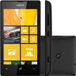 Smartphone Nokia Lumia 520 Desbloqueado Oi Windows Phone 8 Tela 4" 8GB 3G Wi-Fi Câmera 5MP GPS - Preto