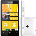 Smartphone Nokia Lumia 520 Desbloqueado Windows Phone 8 Tela 4" 8GB 3G Wi-Fi Câmera 5MP GPS - Branco