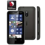 Ficha técnica e caractérísticas do produto Smartphone Nokia Lumia 620 Preto com Windows Phone 8, Câmera 5MP, Touch Screen, 3G, Wi-Fi, Bluetooth, GPS, MP3 e Fone - Tim