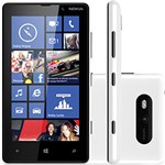 Smartphone Nokia Lumia 820 Desbloqueado Tim Branco Windows Phone 8 4G/Wi-Fi Câmera 8MP 8GB