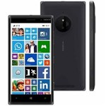 Ficha técnica e caractérísticas do produto Smartphone Nokia Lumia 830 Preto com Tela 5ª, Windows Phone 8.1, Processador Quad Core 1.2GHz, Câmera PureView de 10MP, 3G/4G, Wi-Fi e NFC