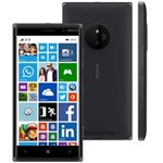 Ficha técnica e caractérísticas do produto Smartphone Nokia Lumia 830 Preto com Tela 5”, Windows Phone 8.1, Processador Quad Core 1.2GHz, Câmera PureView de 10MP, 3G/4G, Wi-Fi e NFC