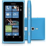 Smartphone Nokia Lumia 800 - Azul - GSM, Tela Curva 3.7" AMOLED, Windows Phone 7.5, Processador 1.4GHz, 3G, Wi-Fi, GPS, ...
