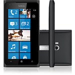 Smartphone Nokia Lumia 900 Preto - GSM Tela Curva 4.3" AMOLED Windows Phone 7.5 Processador 1.4GHz 3G Wi-Fi GPS Câmera 8...