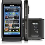 Smartphone Nokia N8 Desbloqueado Claro, Cinza - Symbian 3, Tela 3.5", Câmera 12MP, 3G, Wi-Fi e Memória Interna 16GB