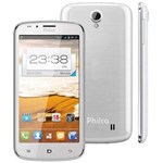 Ficha técnica e caractérísticas do produto Smartphone Philco Phone 530 Branco com Dual Chip, Tela 5.3", Android 4.0, Câmera 8MP, Processador Dual Core 1,2Ghz, GPS, Wi-Fi e Bluetooth