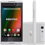 Ficha técnica e caractérísticas do produto Smartphone Positivo S450 Desbloqueado Branco Sistema Operacional Android 4.2 Conexão WI-FI Câmera 5.0 Cartão de Memória 32GB