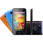 Smartphone Qbex Xgo HS011 Dual Chip Desbloqueado Android 4.4 Tela 4"IPS 4GB 3G Wi-fi Câmera 5MP - Preto