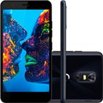 Ficha técnica e caractérísticas do produto Smartphone Quantum Dual Chip Müv Desbloqueado Android Tela 5.5" 16GB 3G/4G/Wi-Fi Câmera 13MP Midnight Blue - Azul Escuro
