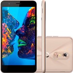 Ficha técnica e caractérísticas do produto Smartphone Quantum Dual Chip Müv Desbloqueado Android Tela 5.5" 16GB 3G/4G/Wi-Fi Câmera 13MP Mirage Gold - Dourado