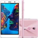 Ficha técnica e caractérísticas do produto Smartphone Quantum Müv Dual Chip Android Tela 5.5" MediaTek MT6735 Quad-Core de 64 Bits 16GB 3G/4G/Wi-Fi Câmera 13MP Cherry Blossom - Rosê