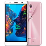 Ficha técnica e caractérísticas do produto Smartphone Quantum MUV PRO 4G 32GB Rosa 2GB RAM Dual Cam 13MP Tela HD 5.5 Android 6.0