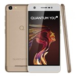 Ficha técnica e caractérísticas do produto Smartphone Quantum YOU L 32GB Dourado