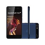 Ficha técnica e caractérísticas do produto Smartphone Quantum You L Q11 32Gb Dual Chip 4G Cor Azul