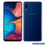Smartphone Samsung A20 (2019) 32GB SM-A205G Desbloqueado Azul