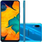 Ficha técnica e caractérísticas do produto Smartphone Samsung A30 (2019) 32GB SM-A305G Desbloqueado Azul