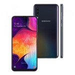 Ficha técnica e caractérísticas do produto Smartphone Samsung A50 A505G 128GB 4GB RAM 25MP Tela 6.4 Preto