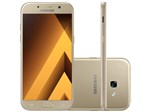 Smartphone Samsung A7 2017 32GB Dourado Dual Chip - 4G Câm. 16MP + Selfie 16MP Tela 5.7” Octa Core
