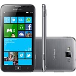Smartphone Samsung Ativ S I8750 Desbloqueado Windows Phone Tela 4.8" 16GB 3G Wi-Fi Câmera 8MP - Prata