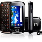 Ficha técnica e caractérísticas do produto Smartphone Samsung Galaxy 551 Preto - Android 2.2, Tela 3,2", Câmera 3.2MP, 3G, Wi-Fi, Memória Interna 160MB e Ca
