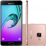 Ficha técnica e caractérísticas do produto Smartphone Samsung Galaxy A3 2016 A310M Dual Chip Android 6.0 Tela 4.7 16GB 4G Câmera 13MP - Rosê