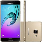 Smartphone Samsung Galaxy A3 2016 - Dourado