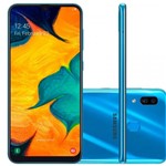 Ficha técnica e caractérísticas do produto Smartphone Samsung Galaxy A30 64GB Dual Chip Octa-Core Câmera 16MP Azul