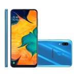 Ficha técnica e caractérísticas do produto Smartphone Samsung Galaxy A30 64GB Duos 4G Tela 6.4Câm 16+5MP Azul