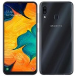 Ficha técnica e caractérísticas do produto Smartphone Samsung Galaxy A30, Dual Chip, 6.4", 4G, Android, Cam Dupla 16MP+5MP, 64GB - Preto