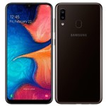 Ficha técnica e caractérísticas do produto Smartphone Samsung Galaxy A20, Dual Chip, 6.4', 4G, Android, Cam Dupla 13Mp+5Mp, 32Gb - Preto