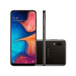 Ficha técnica e caractérísticas do produto Smartphone Samsung Galaxy A20 32GB 6.4" Dual 4G Preto