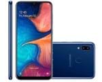 Ficha técnica e caractérísticas do produto Smartphone Samsung Galaxy A20 32GB Duos 4G Tela 6.4Câm 13+5MP Azul