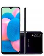 Smartphone Samsung Galaxy A30S 64GB 6.4" TV Digital Câmera Traseira Tripla 25MP 5MP 8MP Preto