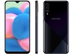 Ficha técnica e caractérísticas do produto Smartphone Samsung Galaxy A30s 64GB Preto 4G - 4GB RAM Tela 6,4” Câm. Tripla + Câm. Selfie 16MP