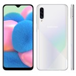 Ficha técnica e caractérísticas do produto Smartphone Samsung Galaxy A30S A307G 64GB 4GB RAM Câmera Tripla Tela 6.4 Branco