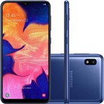 Ficha técnica e caractérísticas do produto Smartphone Samsung Galaxy A10 Dual Chip 6.2" 4G Android 9.0 13MP 32GB Azul