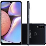 Ficha técnica e caractérísticas do produto Smartphone Samsung Galaxy A10s 32GB 6.2" 2GB RAM Câmera Traseira Dupla 13MP 2MP Preto