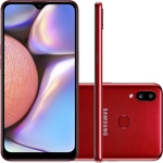 Ficha técnica e caractérísticas do produto Smartphone Samsung Galaxy A10s 32GB 2GB RAM - Vermelho