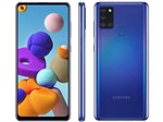 Ficha técnica e caractérísticas do produto Smartphone Samsung Galaxy A21s 64GB Azul