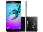 Smartphone Samsung Galaxy A5 2016 Duos 16GB Preto - Dual Chip 4G Câm. 13MP + Selfie 5MP Tela 5.2”