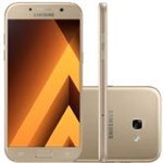 Ficha técnica e caractérísticas do produto Smartphone Samsung Galaxy A5 2017, Dourado, A520, Tela de 5.5",64GB, 13MP