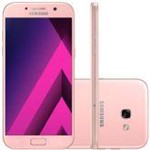 Ficha técnica e caractérísticas do produto Smartphone Samsung Galaxy A5 2017, Rosa, A520, Tela de 5.5",64GB, 13MP
