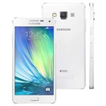Ficha técnica e caractérísticas do produto Smartphone Samsung Galaxy A5 4G Duos A500M/DS Branco com Dual Chip, Tela 5", Android 4.4, Câm.13MP e Processador Quad Core 1.2GHz