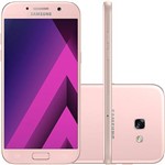 Ficha técnica e caractérísticas do produto Smartphone Samsung Galaxy A5 Dual Chip Android 6.0 Tela 5,2" Octa-Core 1.9GHz 64GB 4G Câmera 16MP - Rosa