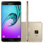 Smartphone Samsung Galaxy A5 Duos Memória 16gb Câmera 13mp Tela 5.2p - A-510 - Dourado