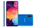 Ficha técnica e caractérísticas do produto Smartphone Samsung Galaxy A50 128GB 4G Tela 6.4" 3 Câm 25+5+8MP Azul