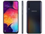 Ficha técnica e caractérísticas do produto Smartphone Samsung Galaxy A50 128GB Preto 4G - 4GB RAM 6,4” Câm. Tripla + Câm. Selfie 25MP